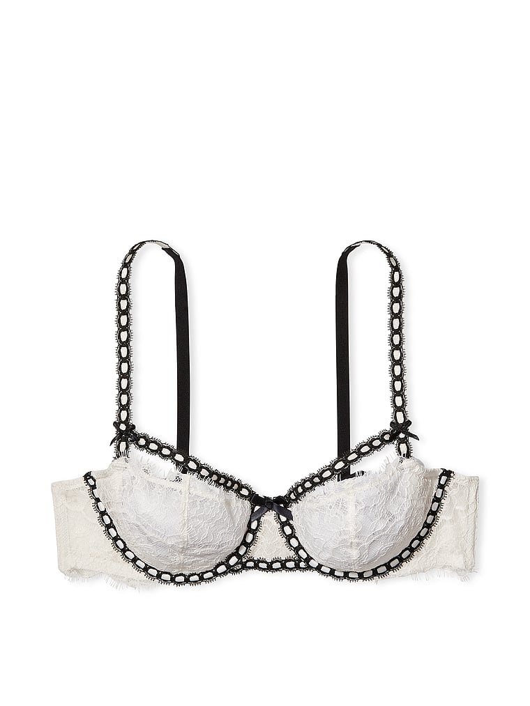 Recycled Mesh Leopard Balconette Bra - WE ARE WE WEAR