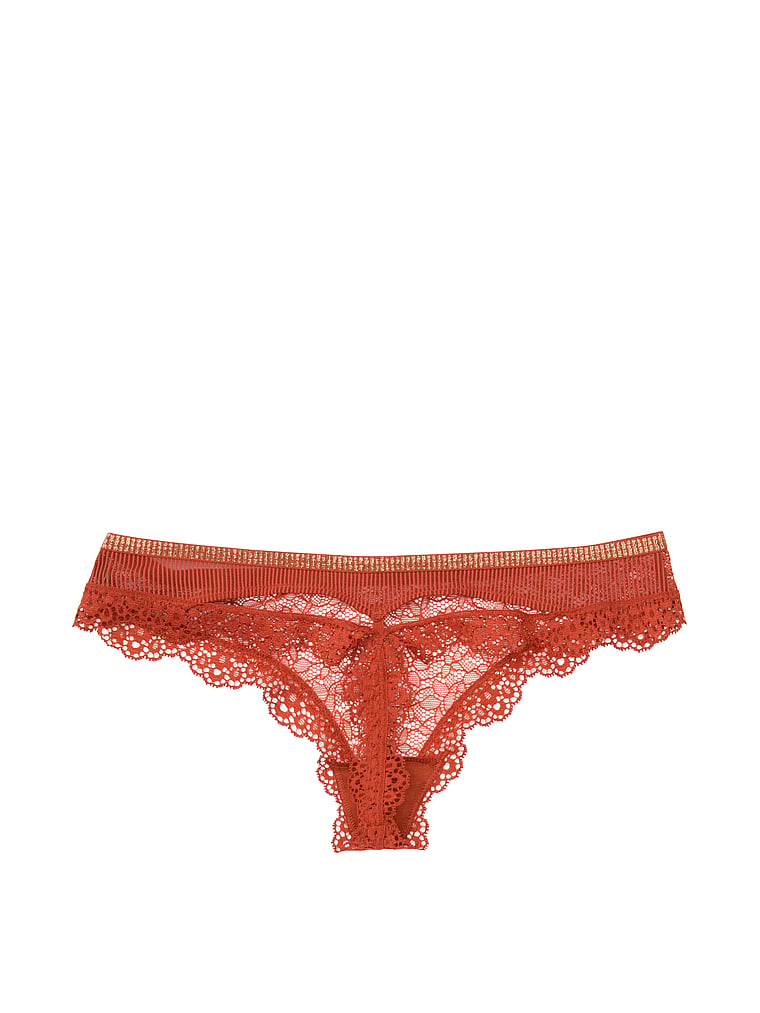 VictoriasSecret Lace & Mesh Thong Panty - 11155171-4IO8