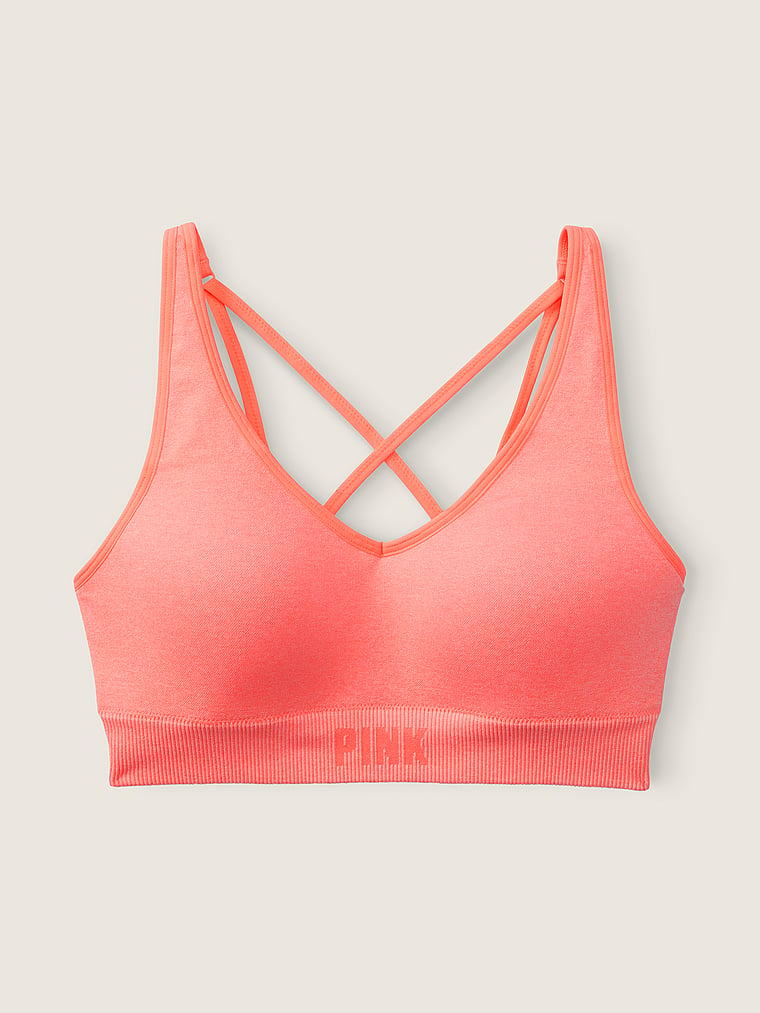Pink Sports Bra, Victoria Secret, Medium