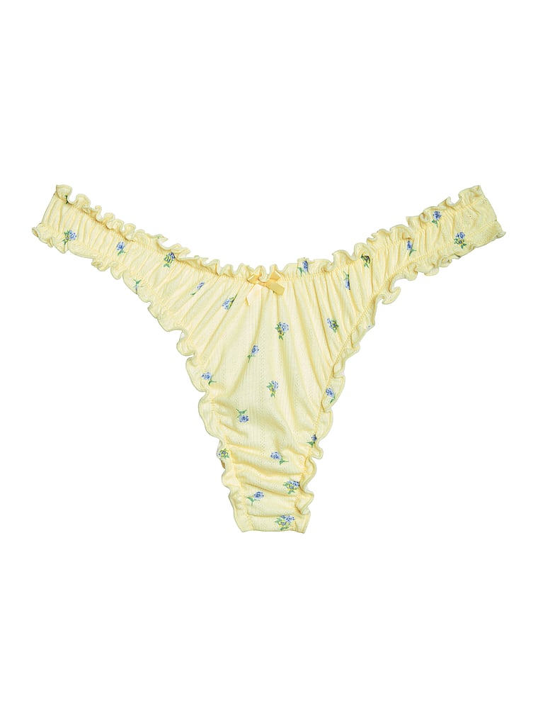 VictoriasSecret Blossom Pointelle Cheeky Panty - 11173019-15HG