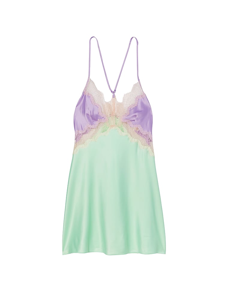 victoria secret babydoll green dress