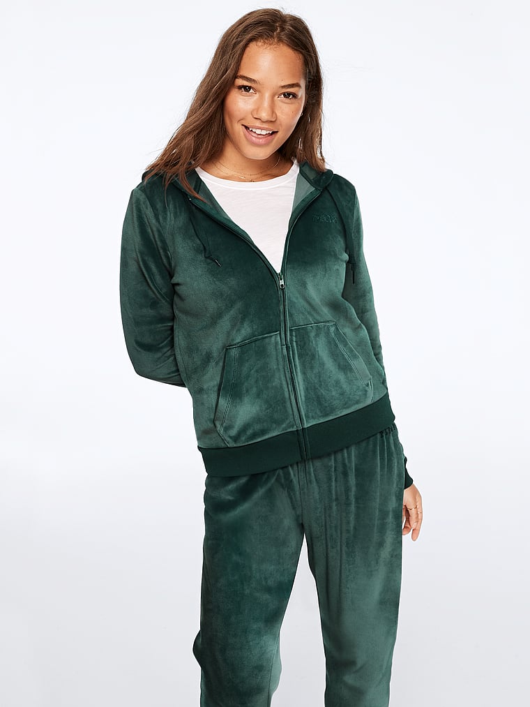 victoria secret velour tracksuit