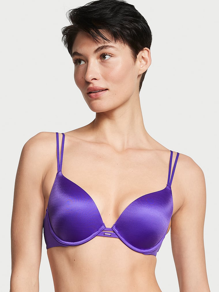Victoria's Secret Push Up Bra Size 34C Purple - $9 - From Audra