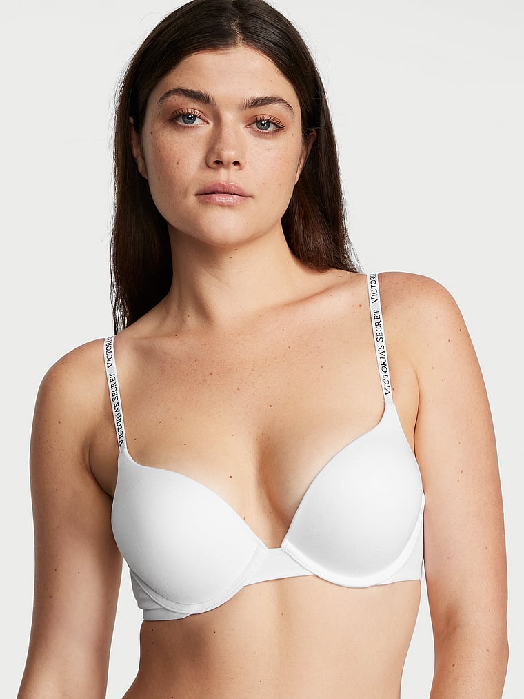 Victoria's Secret Body By Victoria Push-Up Bra Gray Size M - $22 (56% Off  Retail) - From Kailey