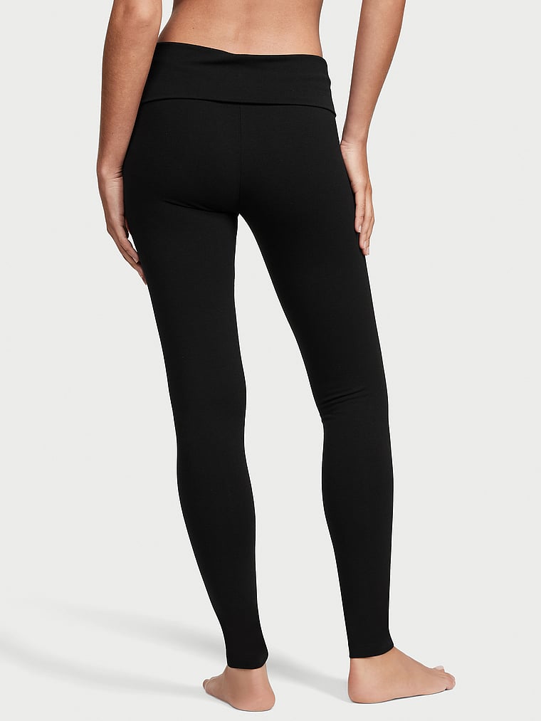 Lululemon Women's Fold over Activewear Leggings Size 10 Gray & Black | eBay