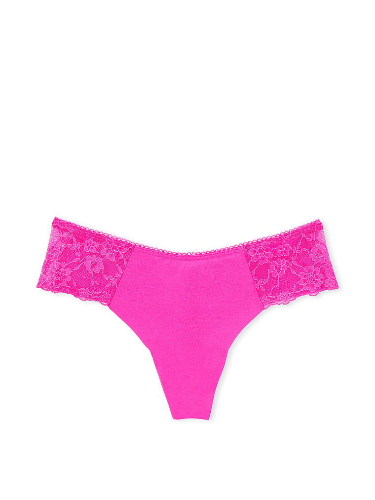 Victoria's Secret Very Fuchsia Pink Smooth No Show Thong Panty