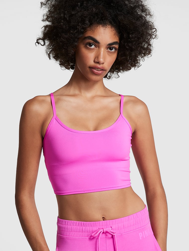 Victorias Secret PINK ULTIMATE Lined Racerback Sports Bra Small