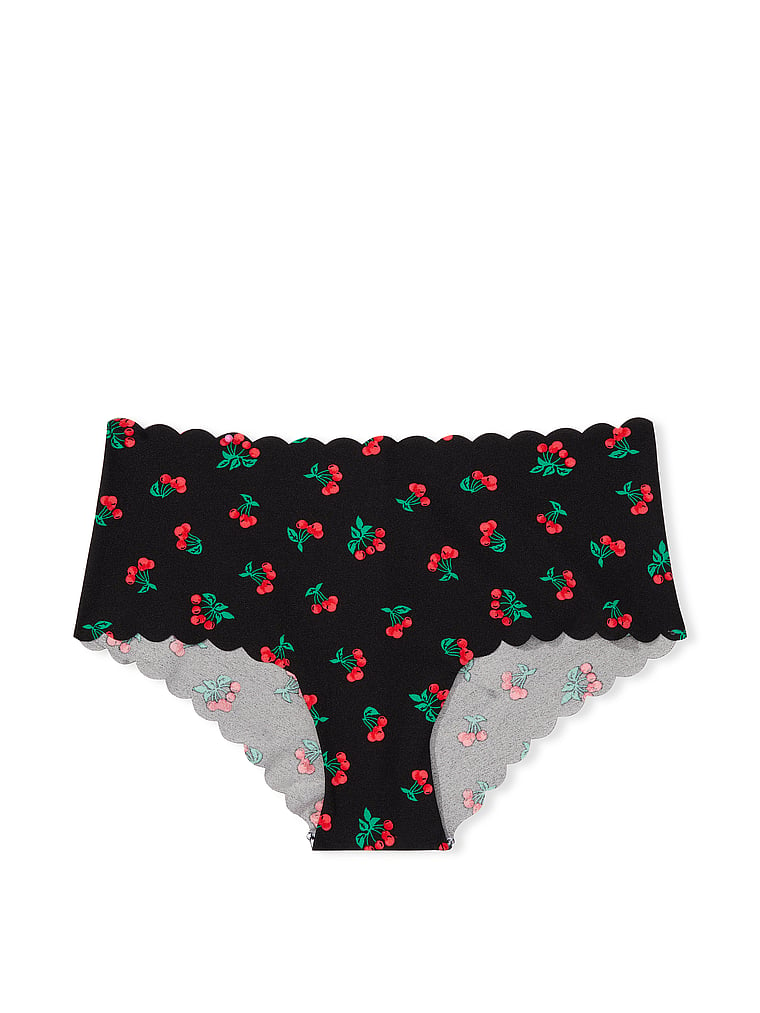 Buy Victoria's Secret Red Black Plaid No Show Cheeky Panty from