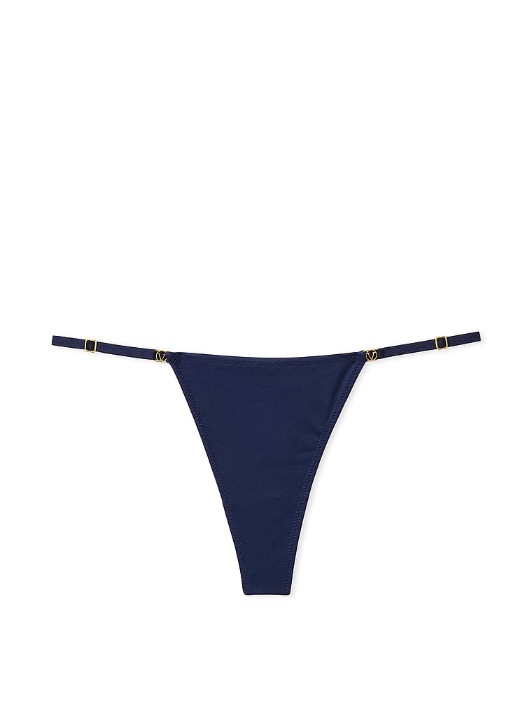 Victoria's Secret Ensign Navy Blue Smooth Bikini Knickers