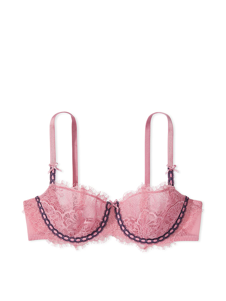 PINK - Victoria's Secret lace push up bra size 34DD - $19 - From Iriana