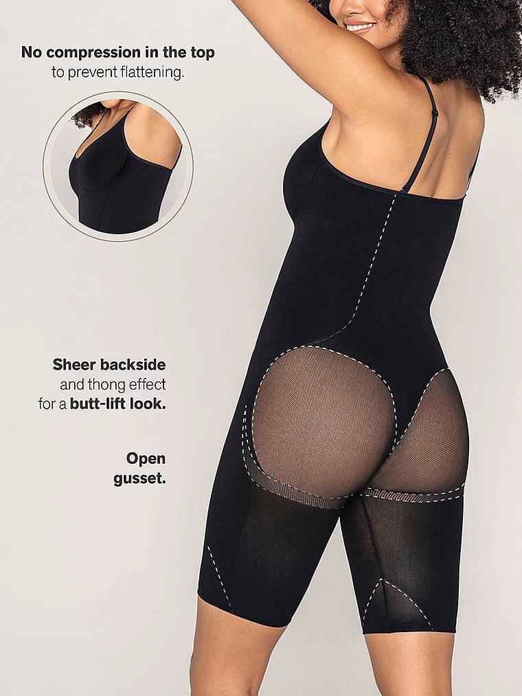 Women Invisible Bodysuit with Open-Bust Shapewear Seamless Full Body Shaper  Open Crotch Slimmer (Color : Black, Size : M) (Beige L) : :  Clothing, Shoes & Accessories