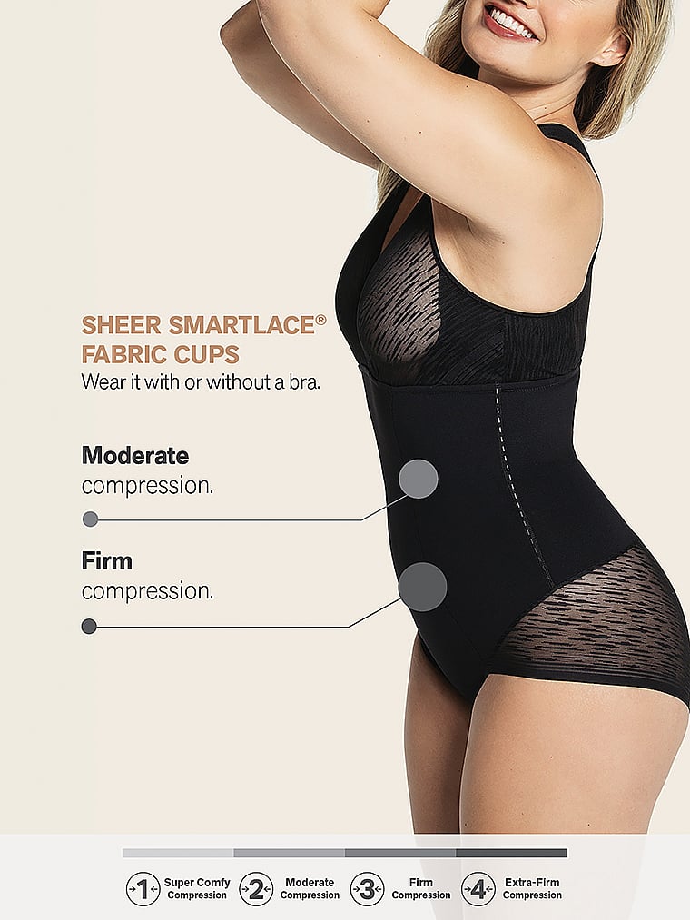 Pour Moi Lingerie Nude Hourglass Shapewear Firm Tummy Control Wear Your Own  Bra Slip