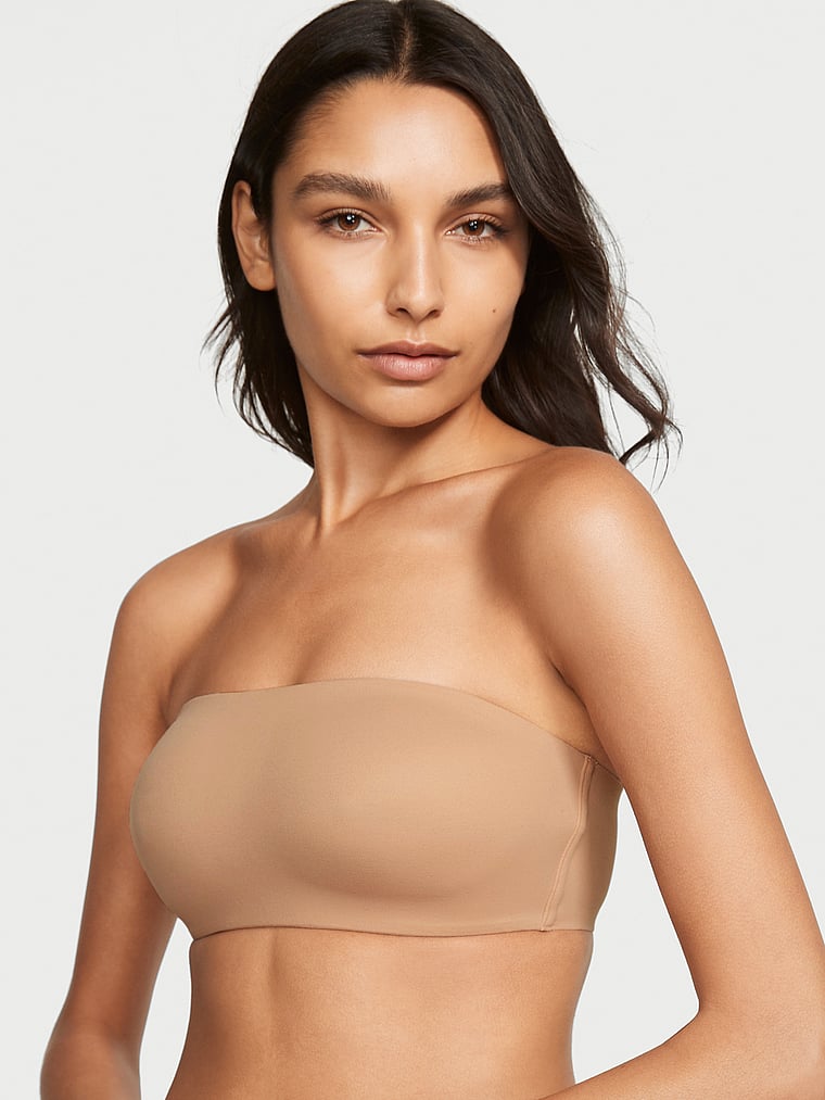 Women's Cloud Bra Bandeau Smooth and Seamless V Neck One Smooth Straight  Wireless Bra for Everyday Comfort : : Clothing, Shoes & Accessories