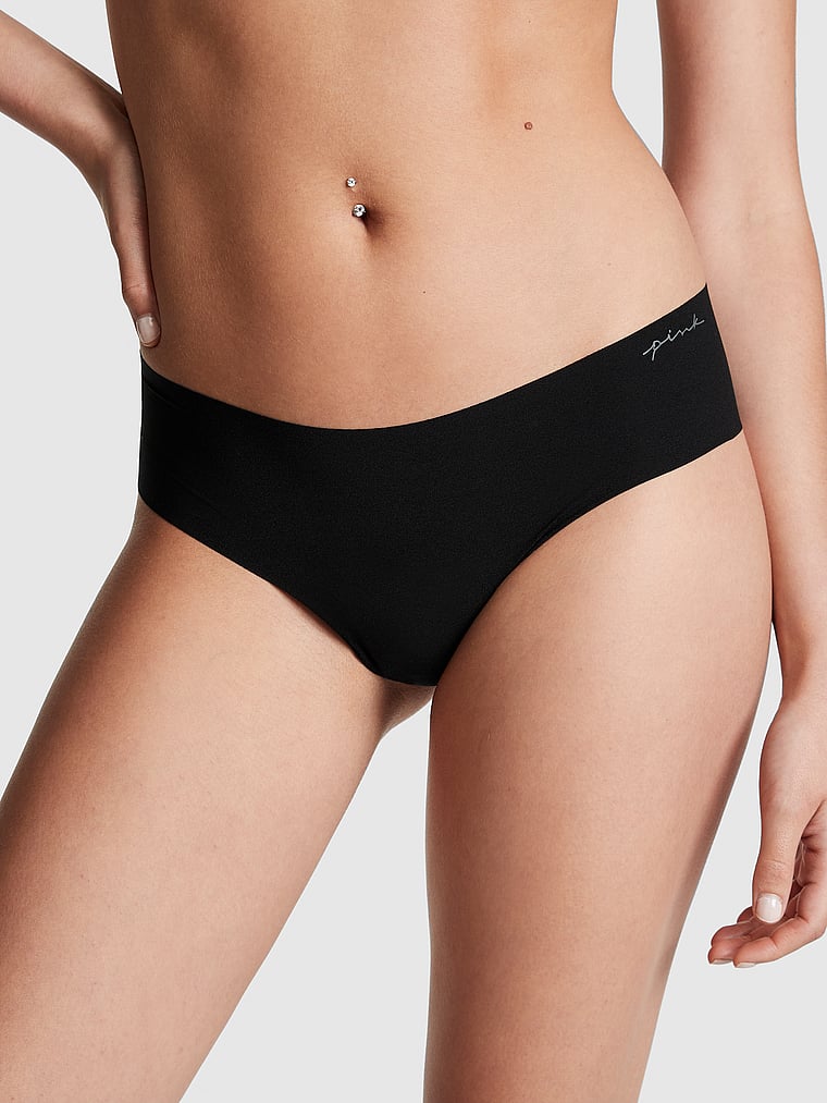 Victoria's Secret Smooth No Show Cheeky Hiphugger Panty, Underwear for  Women, Black (XS) at  Women's Clothing store