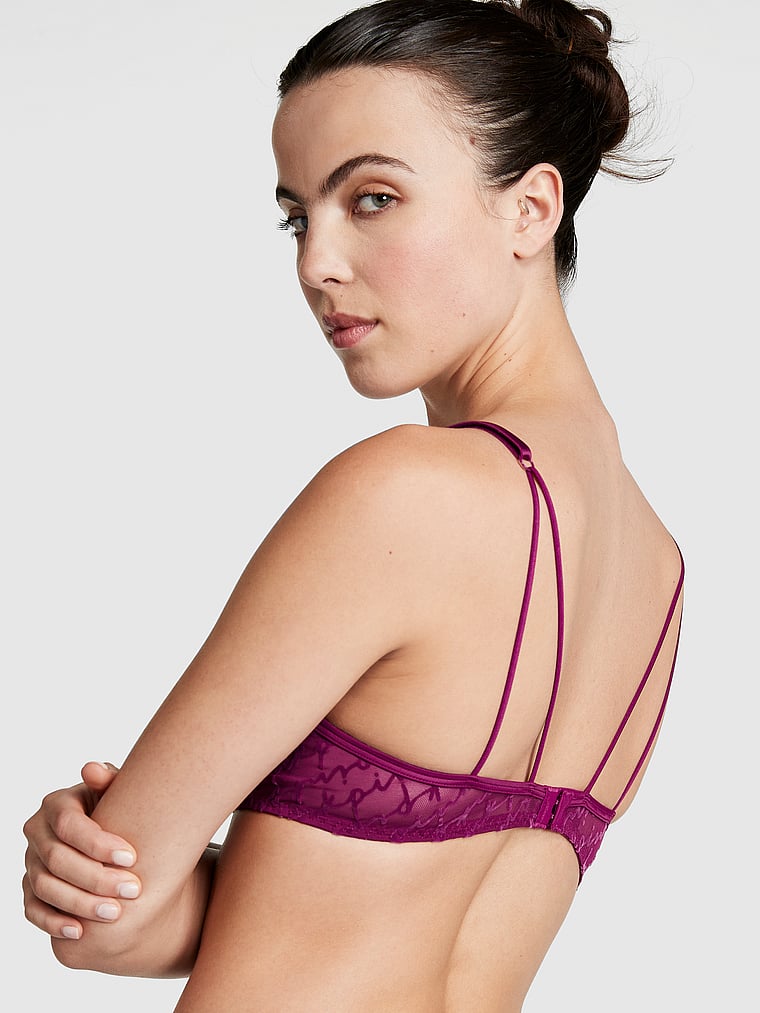 Stylish and Comfortable Mesh Fishnet Bralette from PINK Victoria's