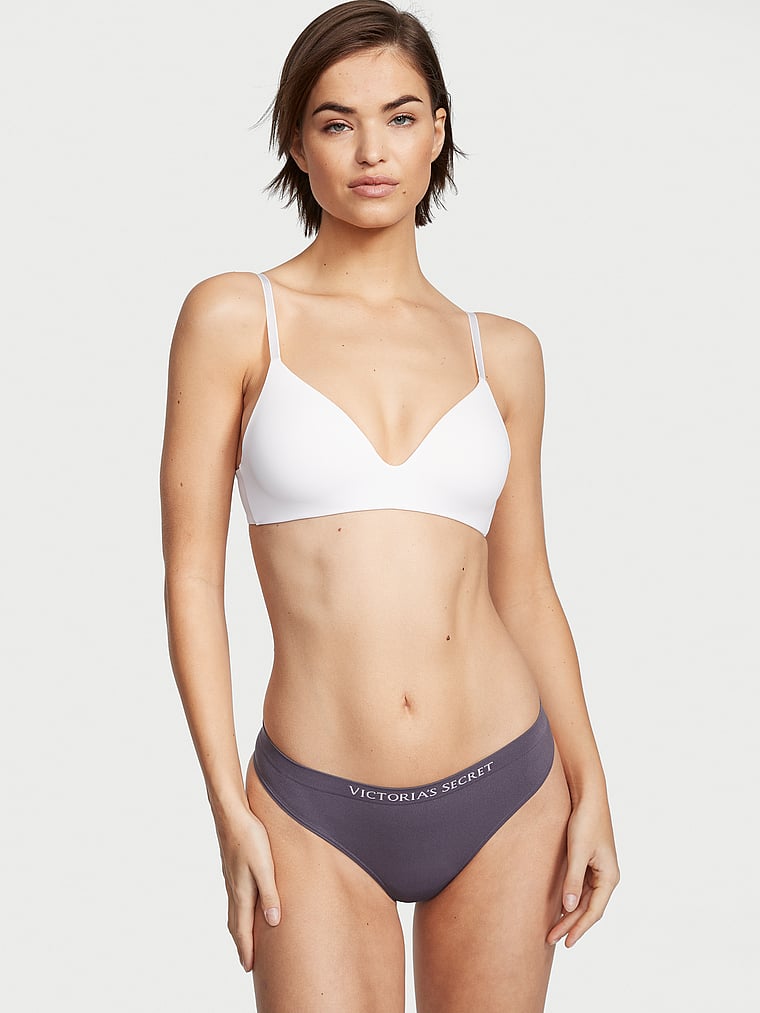 Invisibles Lightly Lined Bralette + Thong