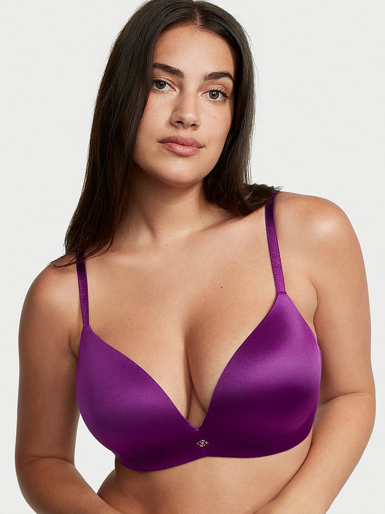 La Senza So Free Purple with Darker Purple Straps Bra - Size 34DDD