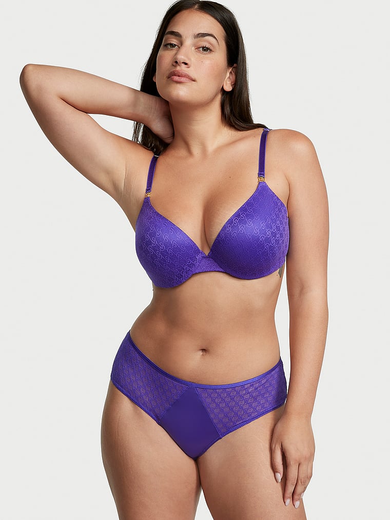 Victoria's Secret Body by Victoria Push-Up Purple Size 34 E / DD