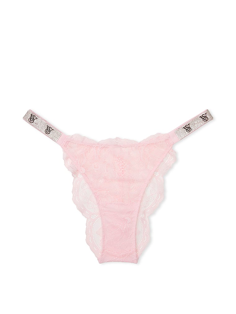 Victoria Secret VERY SEXY Shine Strap Lace or Brazilian Panty or Thong  Panty