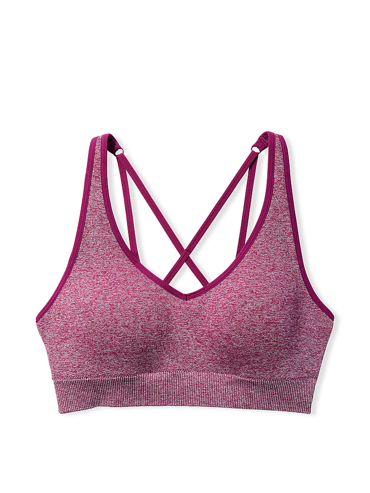 Victoria's Secret Pink Sports Bra Yoga Active Top Padded Casual Work Out  Gym New