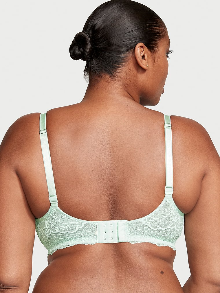Buy Dream Angels Wicked Smooth & Lace Unlined Bra - Green At 80