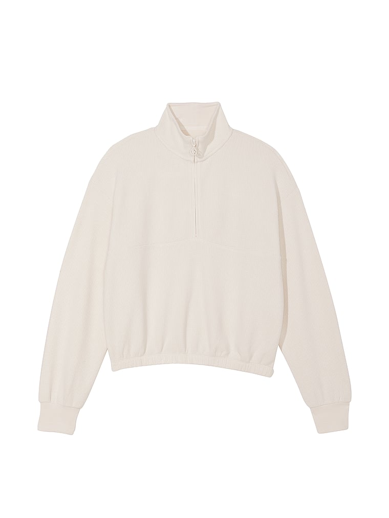 Valerie half-zip oversized sweatshirt top