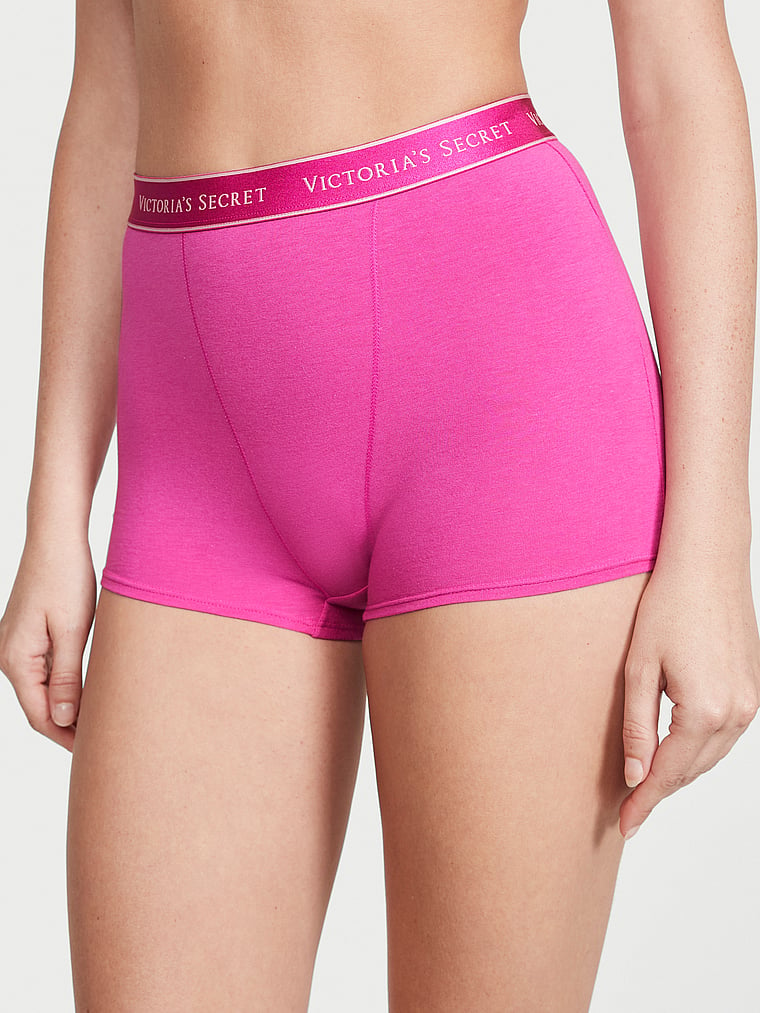 Victoria's Secret Women's Panties Pink Boyshorts Underwear Shortie