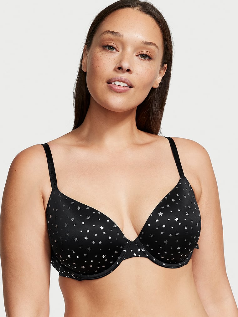 Sexy Tee Front-Close Lightly Lined Demi Bra
