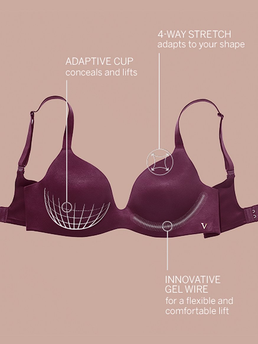 Generic Seamless Jelly Bra For Women Without Underwire Large