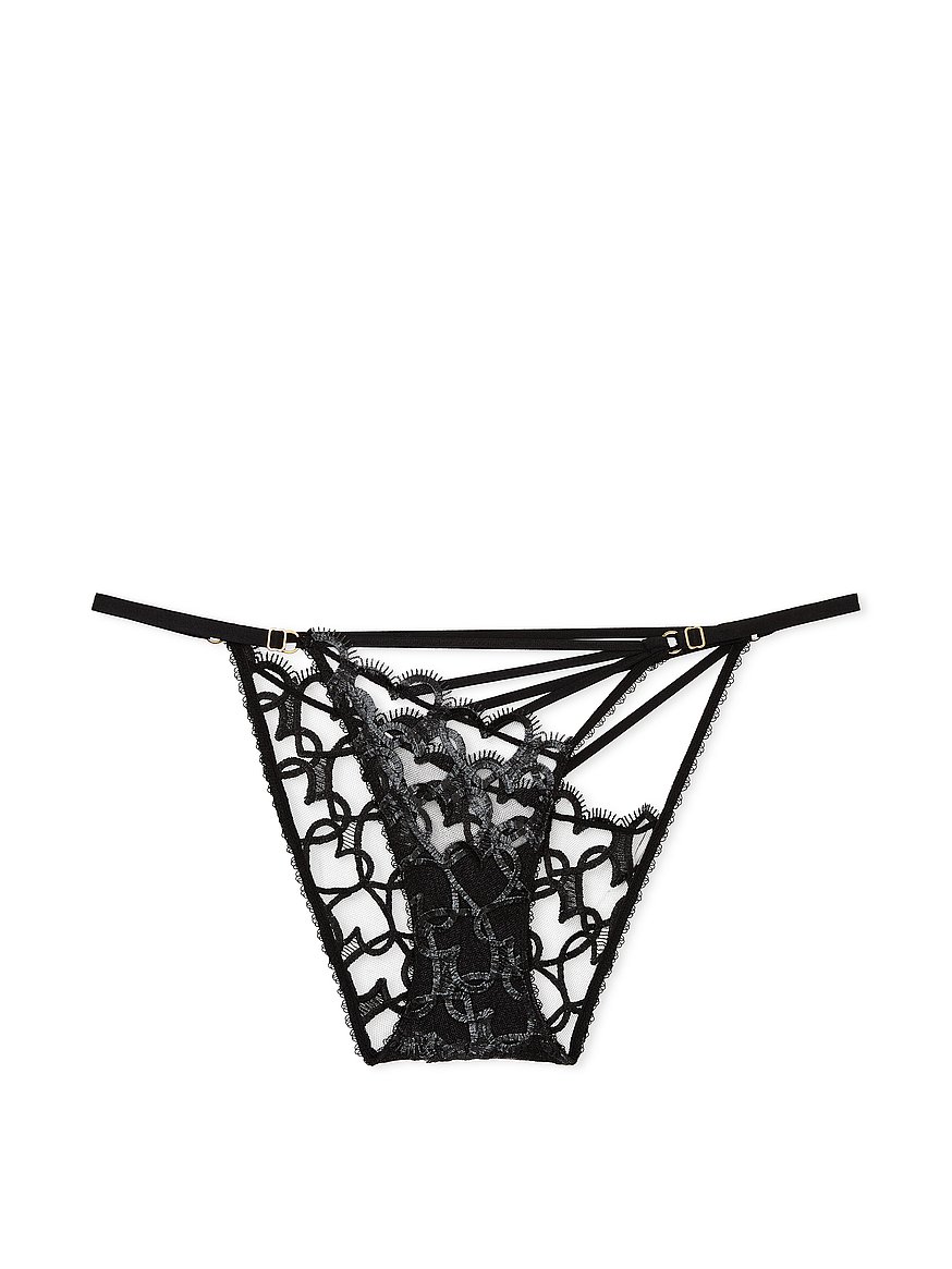 Buy Delicate Chain Crotchless Open-Back Strappy Panty - Order Panties  online 1123012900 - Victoria's Secret US