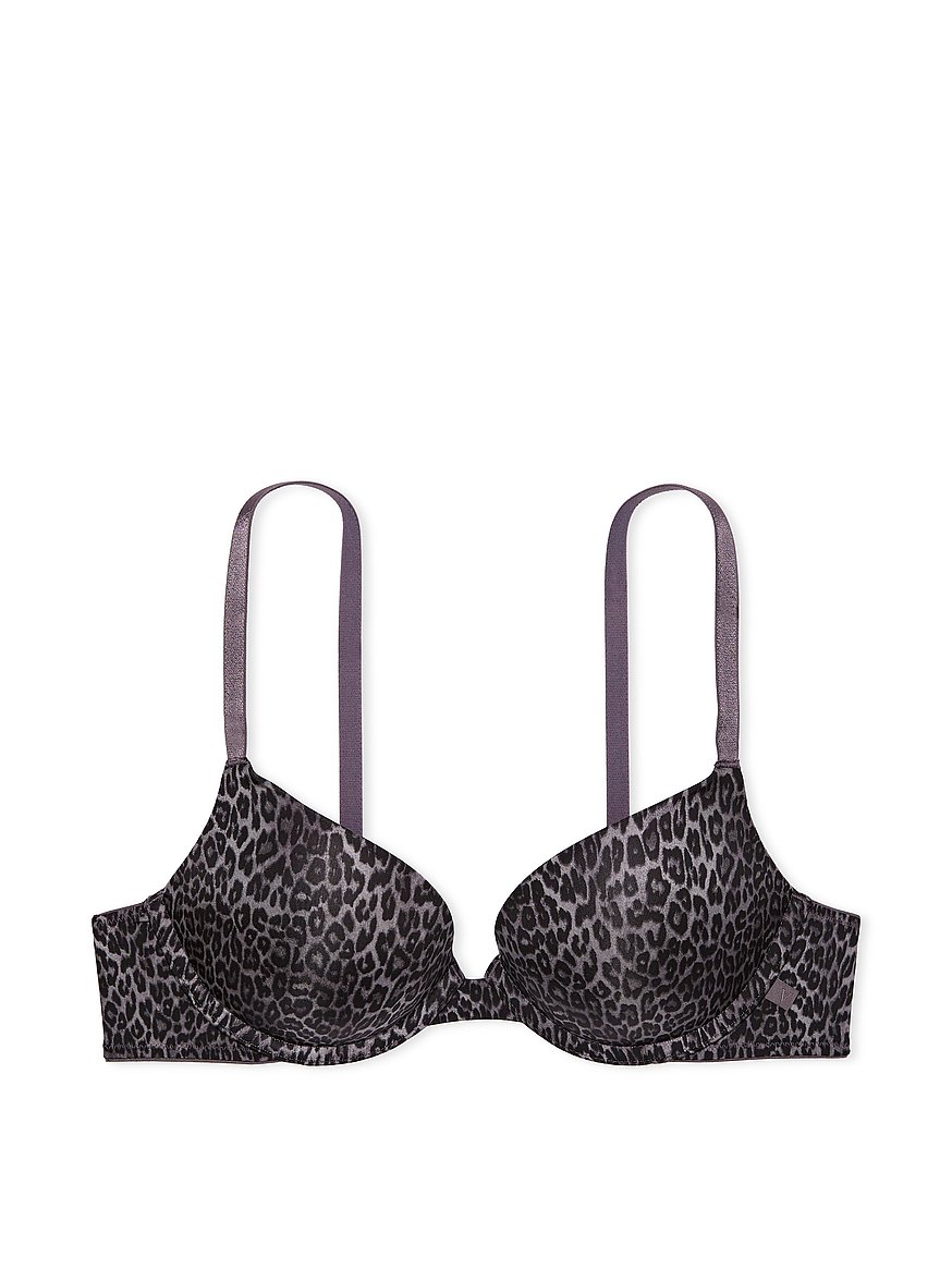 Victoria's Secret Sexy Tee Push Up Bra, Padded, Lace, Bras for Women, Black  (32A) at  Women's Clothing store