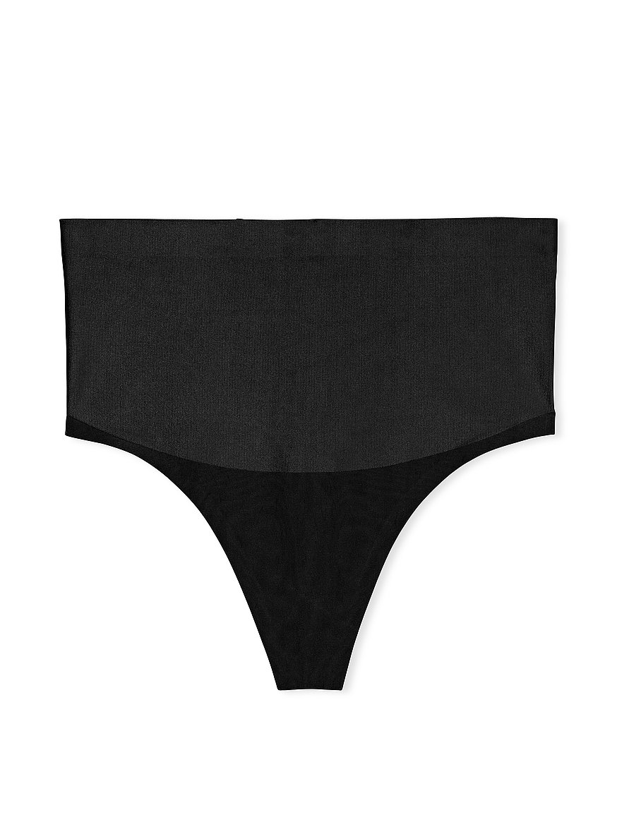 Buy Victoria's Secret Black Smooth Seamless Thong Panty from Next