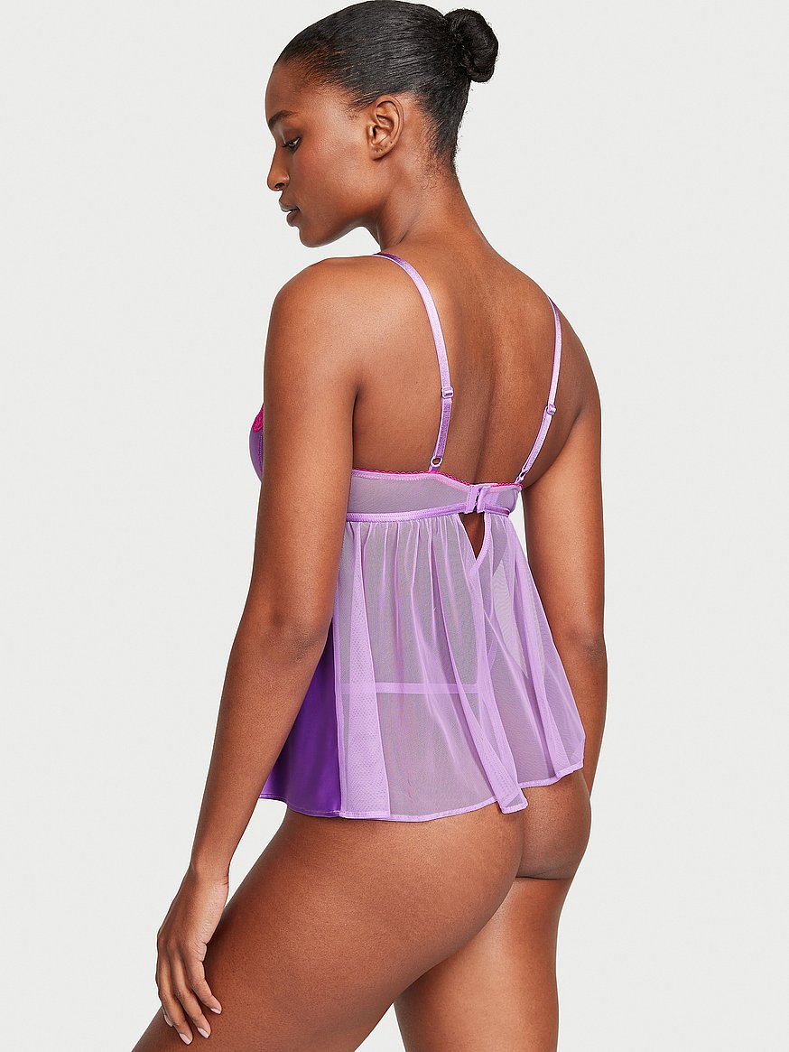 Buy Rae Babydoll + Panty Set - Order Babydolls online 1124431100 -  Victoria's Secret US