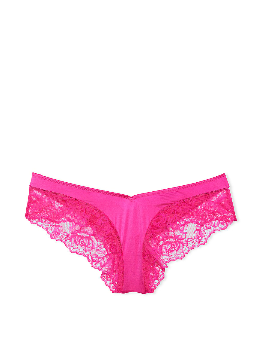 Buy Victoria's Secret Green Lace Waist Cotton Cheeky Panty from Next  Luxembourg