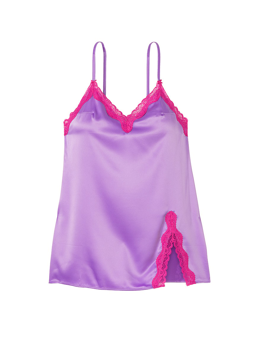 Buy Tease Satin Lace-Trim Mini Slip - Order Slips online 1123703700 -  Victoria's Secret US