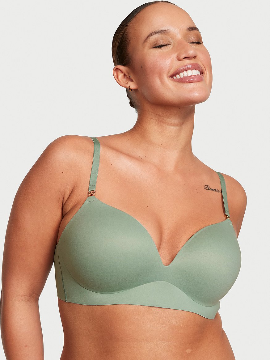 Buy A-GG Turquoise Soft Touch T-Shirt Bra - 36B, Bras