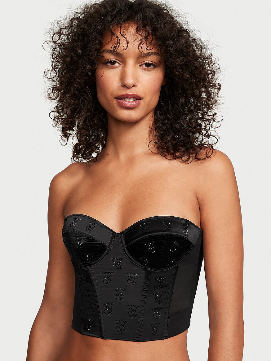 Victoria Secret Dd Corset, Victoria's Secret Lightly Lined Strapless Bra  with supersoft fabric and light Memory Fit lining is built for comfort so  you can wear all day, everyday.