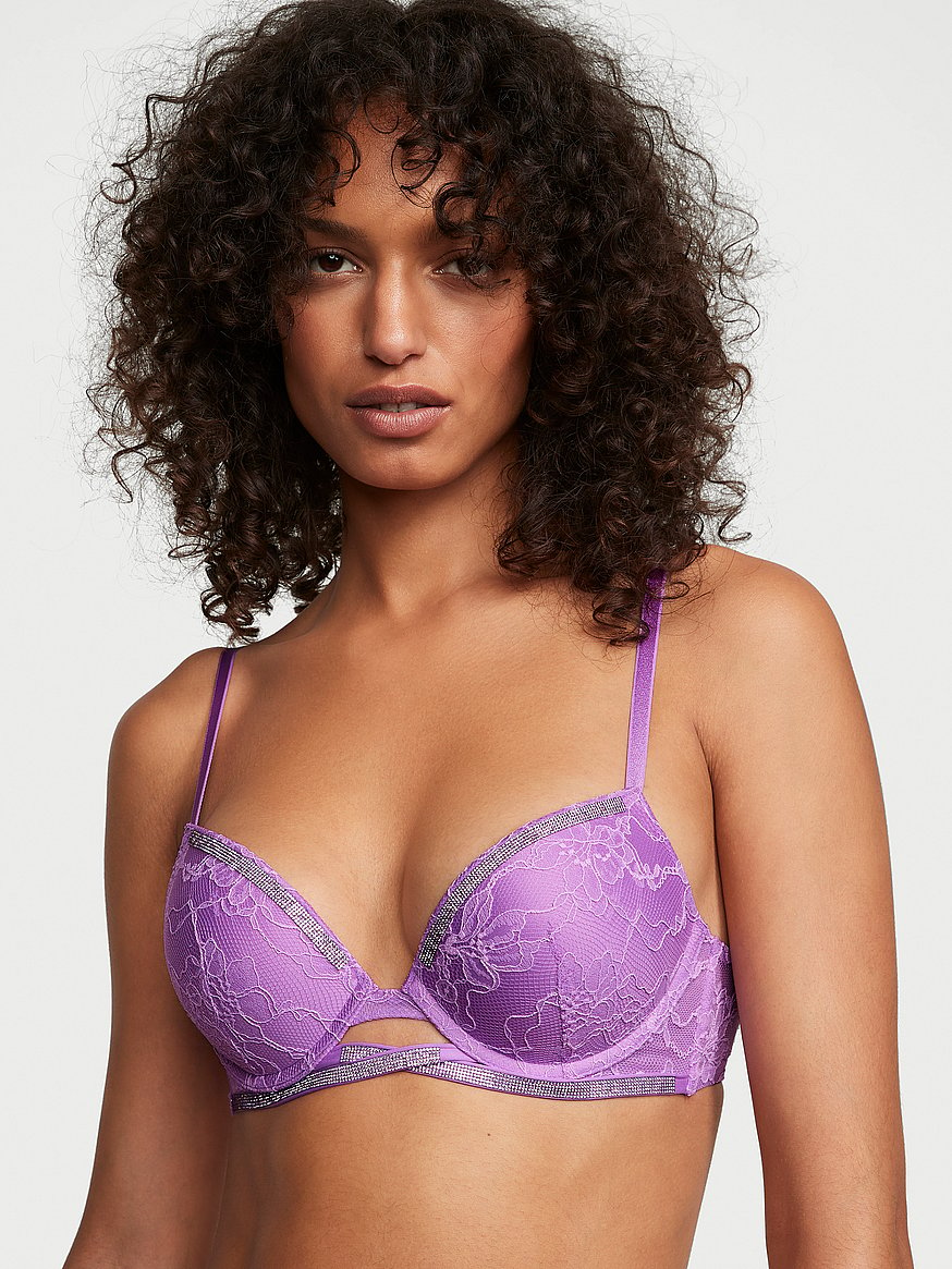 Be Dazzling bra - Stylish bra with unpadded full cup without