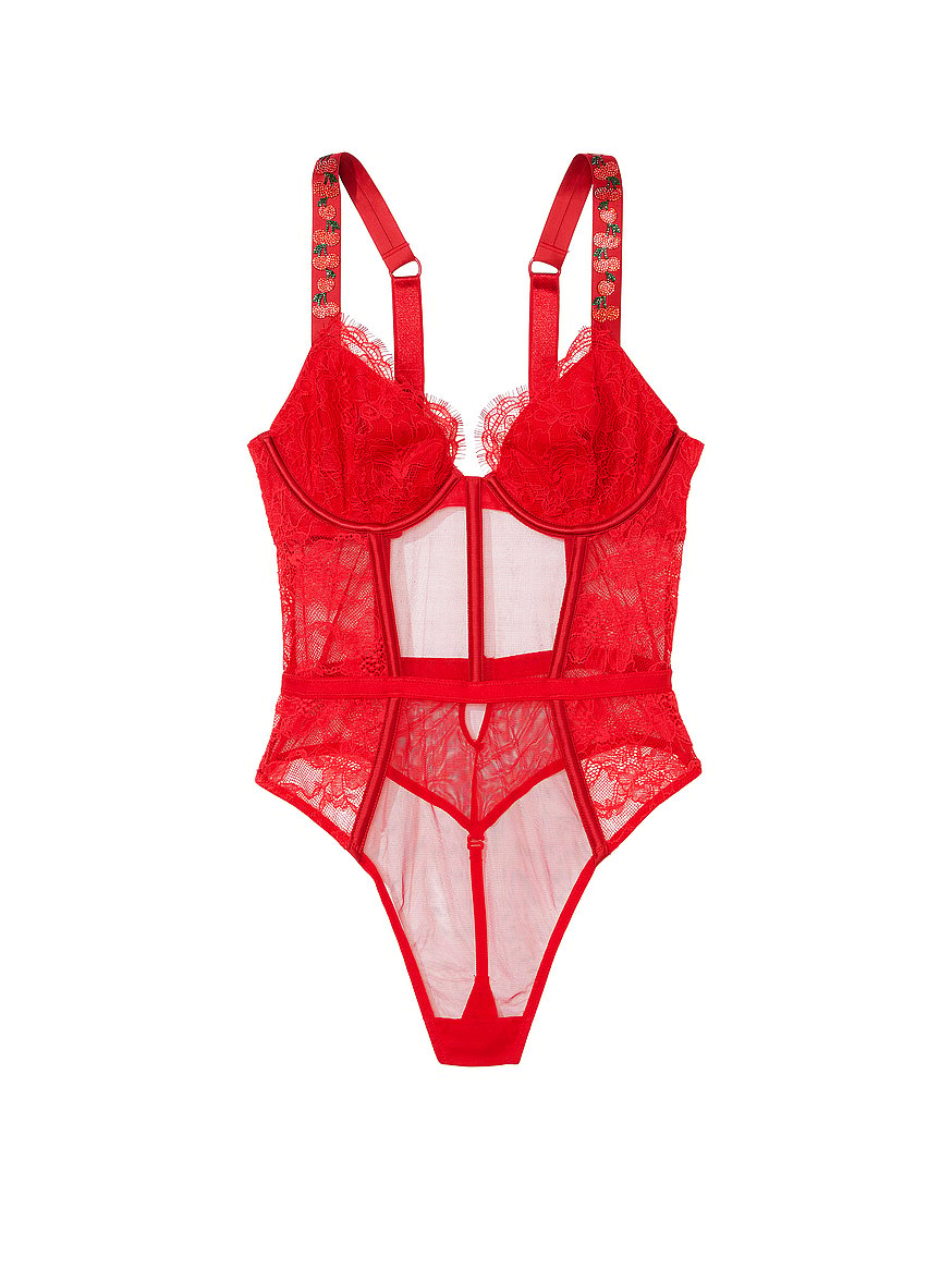 Red Lingerie, Sexy Bodysuit -  Sweden