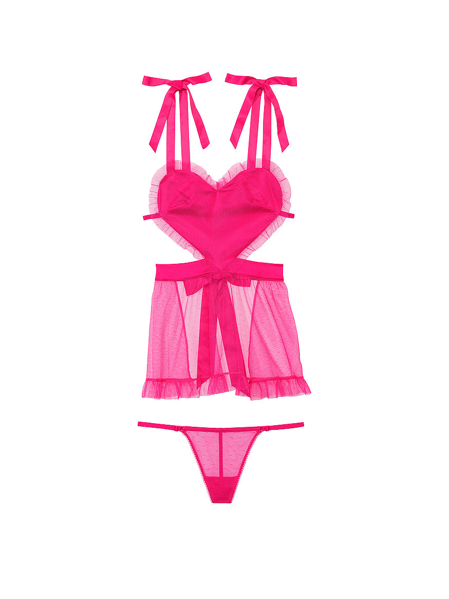 ୨୧ 2012 victoria's secret apron style lingerie ୨୧ sizes 34B