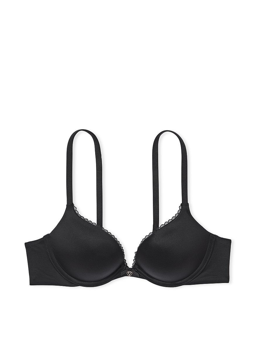 Victoria's Secret Push Up Bra, 34B, Black, Body by Victoria - Import It