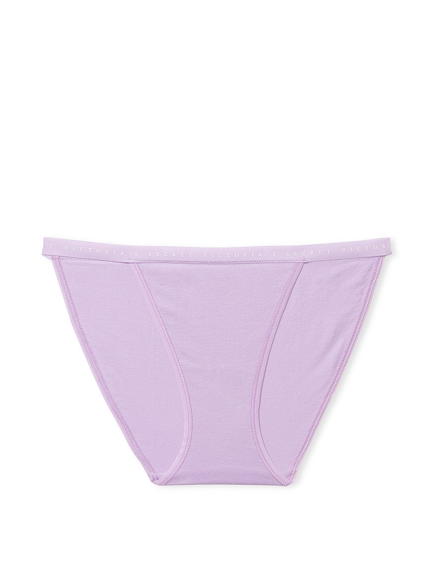 Victorias Secret Stretch Cotton String BIKINI Panty Panti Logo