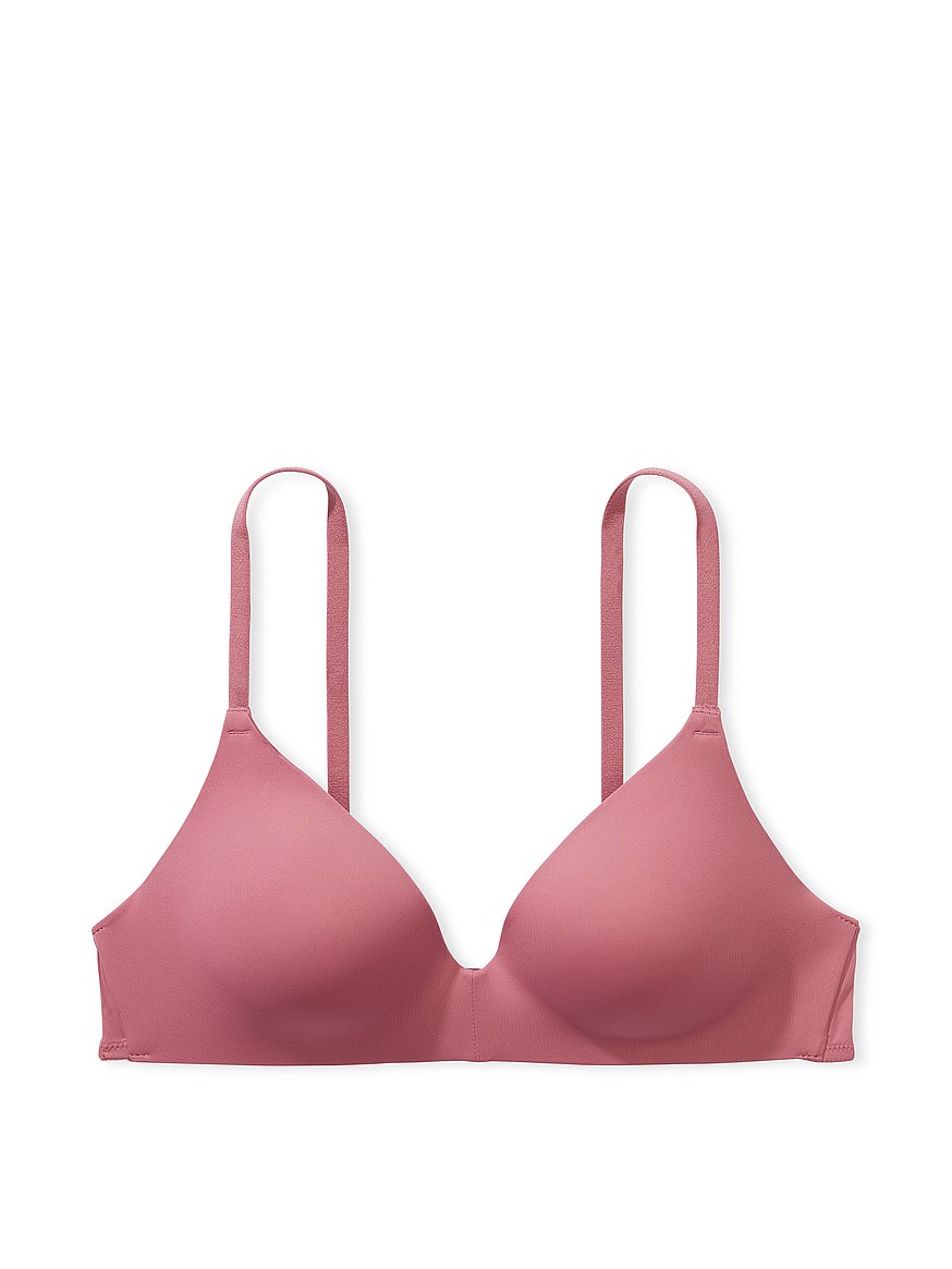 Victoria’s Secret THE T-SHIRT Lightly-Lined Wireless Bra in Pink - Size 32D