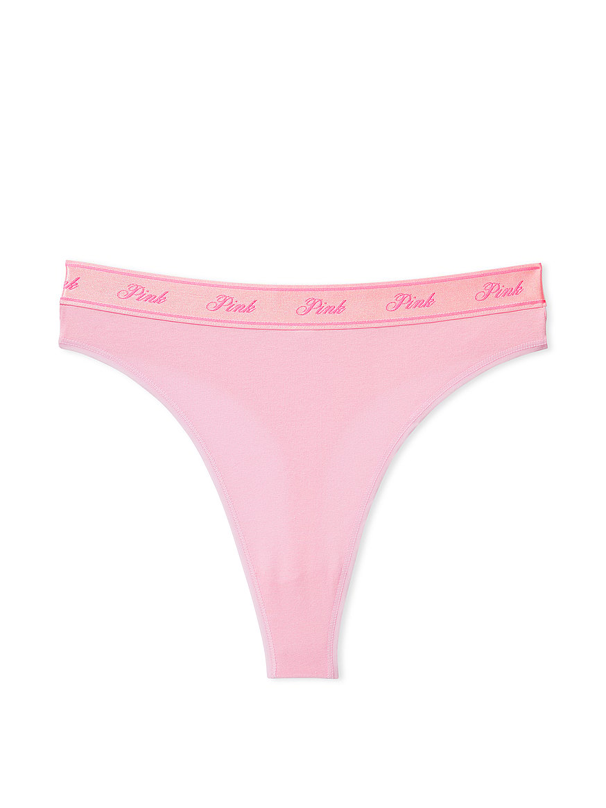 119 Hi-Rise Thong Bottoms - Pink with Print – CXIX N.America