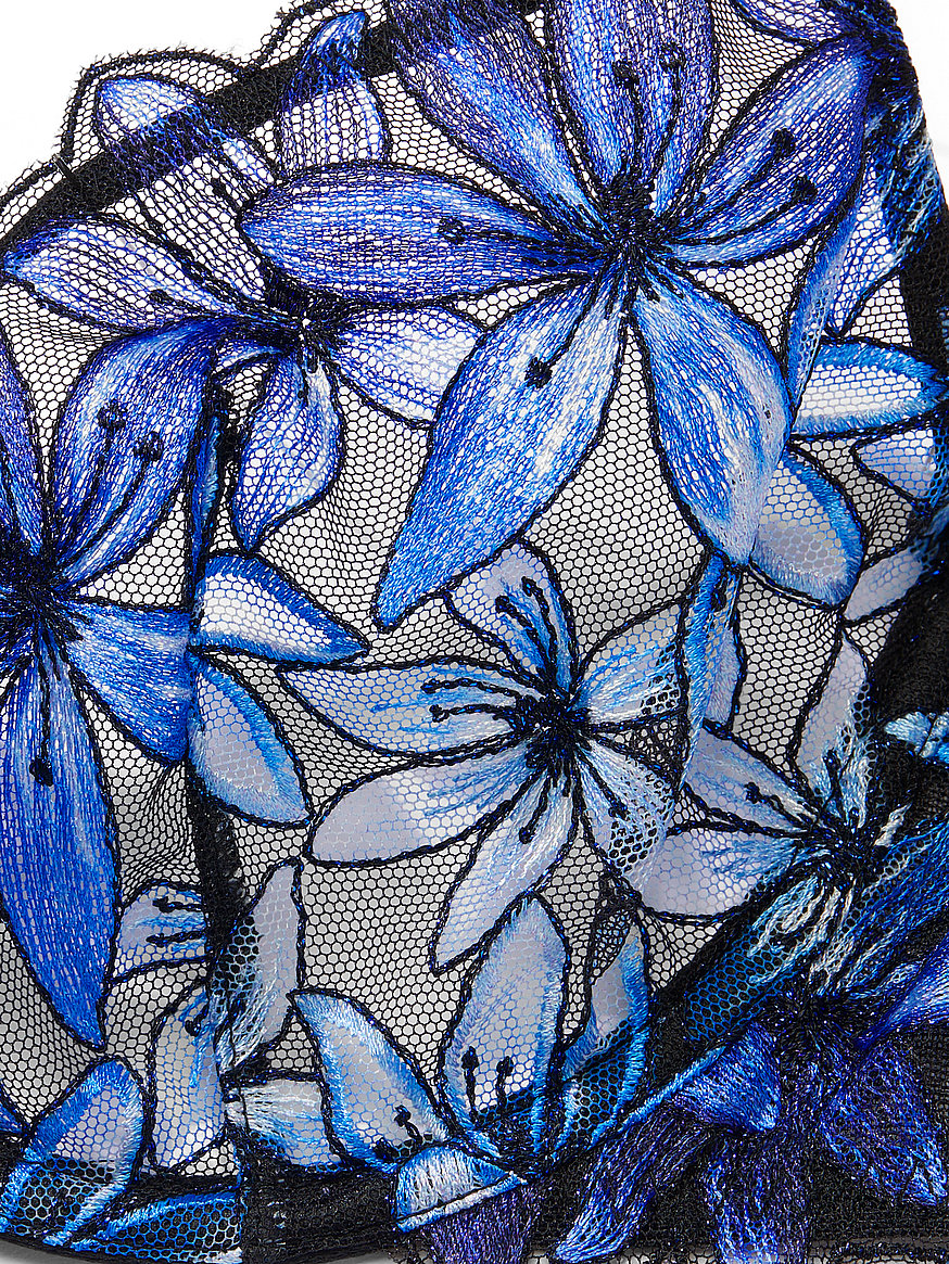 Buy Satin Ziggy Glam Floral Embroidery Lightly Lined Balconette Bra - Order  Bras online 1123061700 - Victoria's Secret US