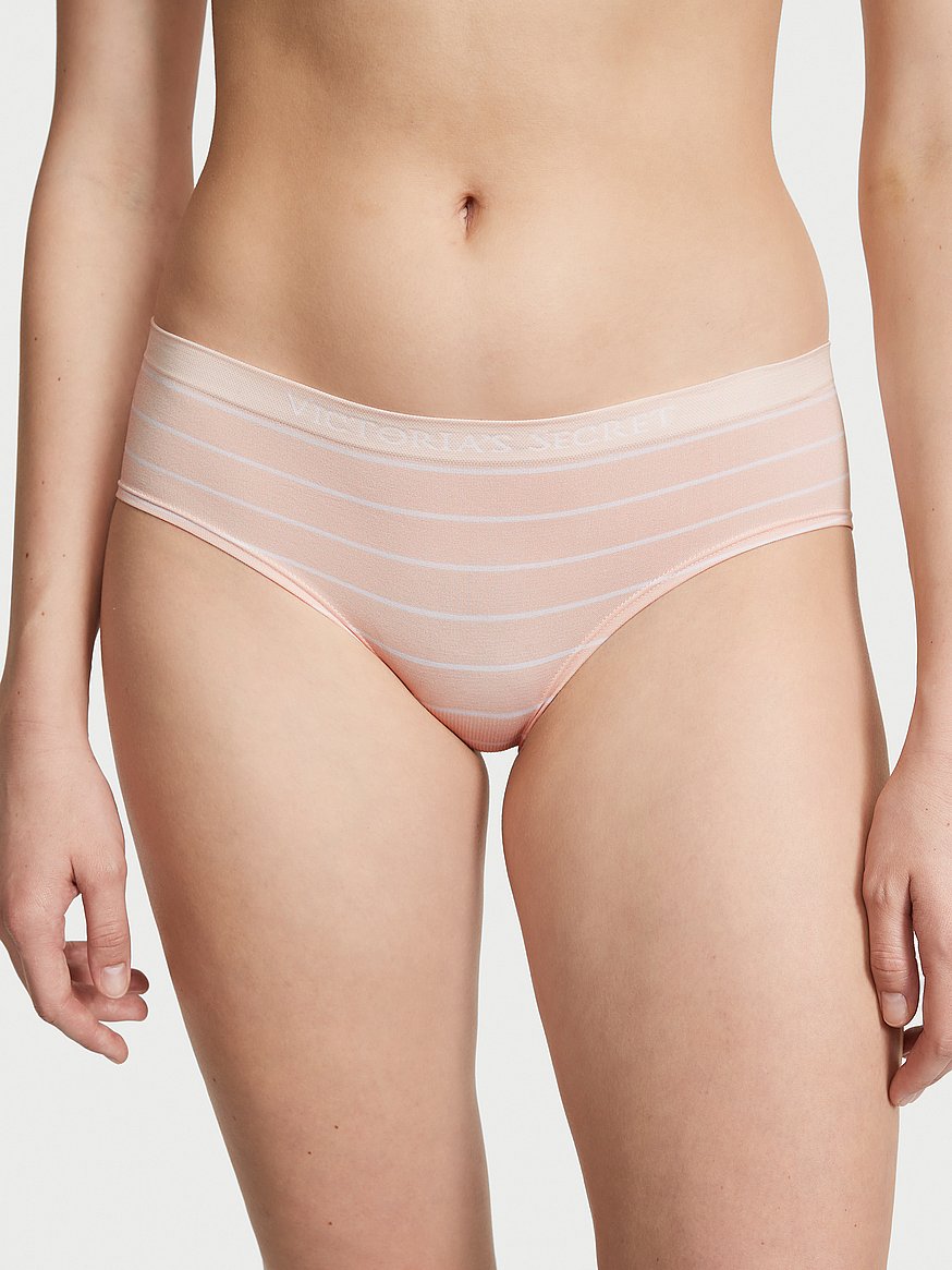  Victoria's Secret Panties Seamless Hiphugger With Logo  Waistband (XS, Eggplant) : Clothing, Shoes & Jewelry