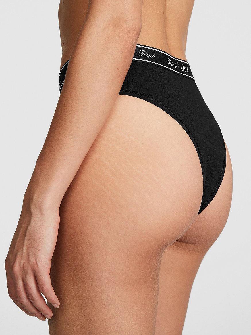 Lot of 3 Hope Nude Line Bikini Panty Black Cotton Lingerie Underwear B —  Supermarket Brazil