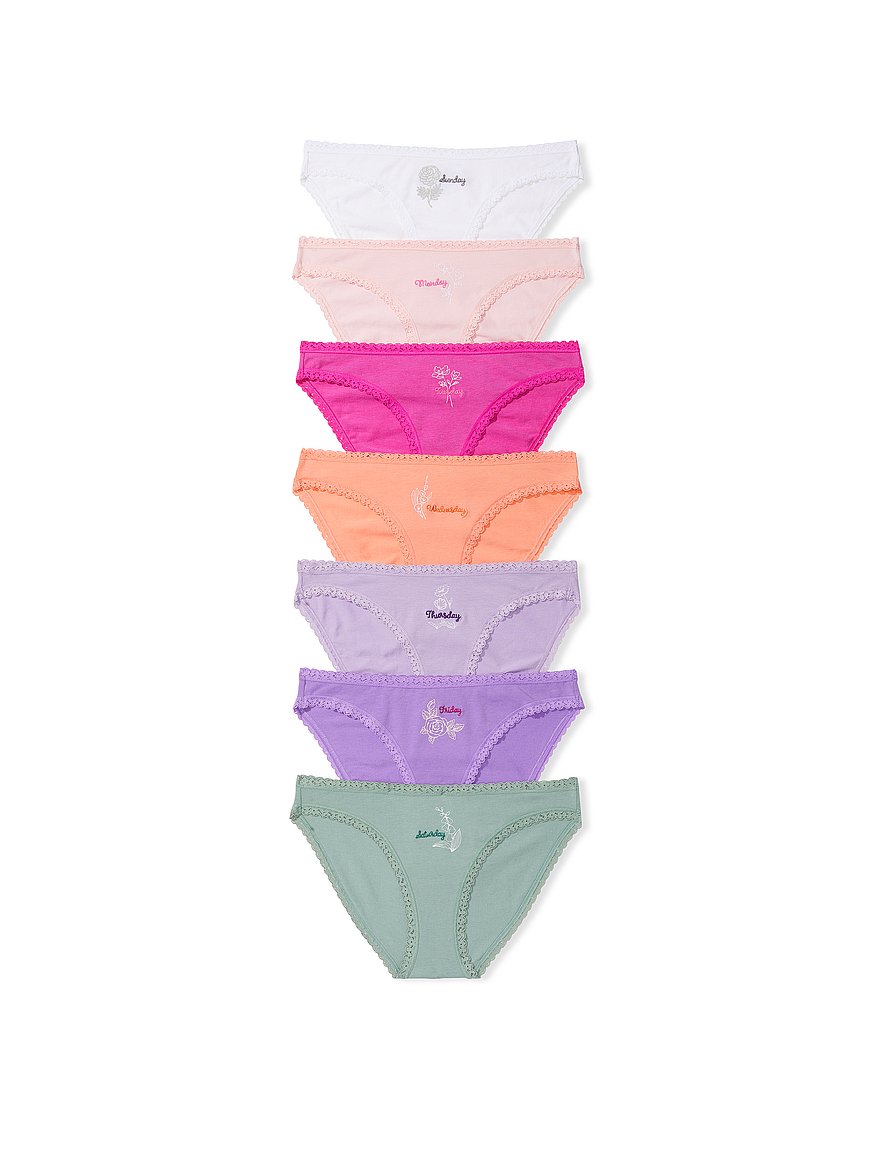 Victoria's Secret PINK Variety Mixed Logo Boyshort Panty Underwear, Pack of  3