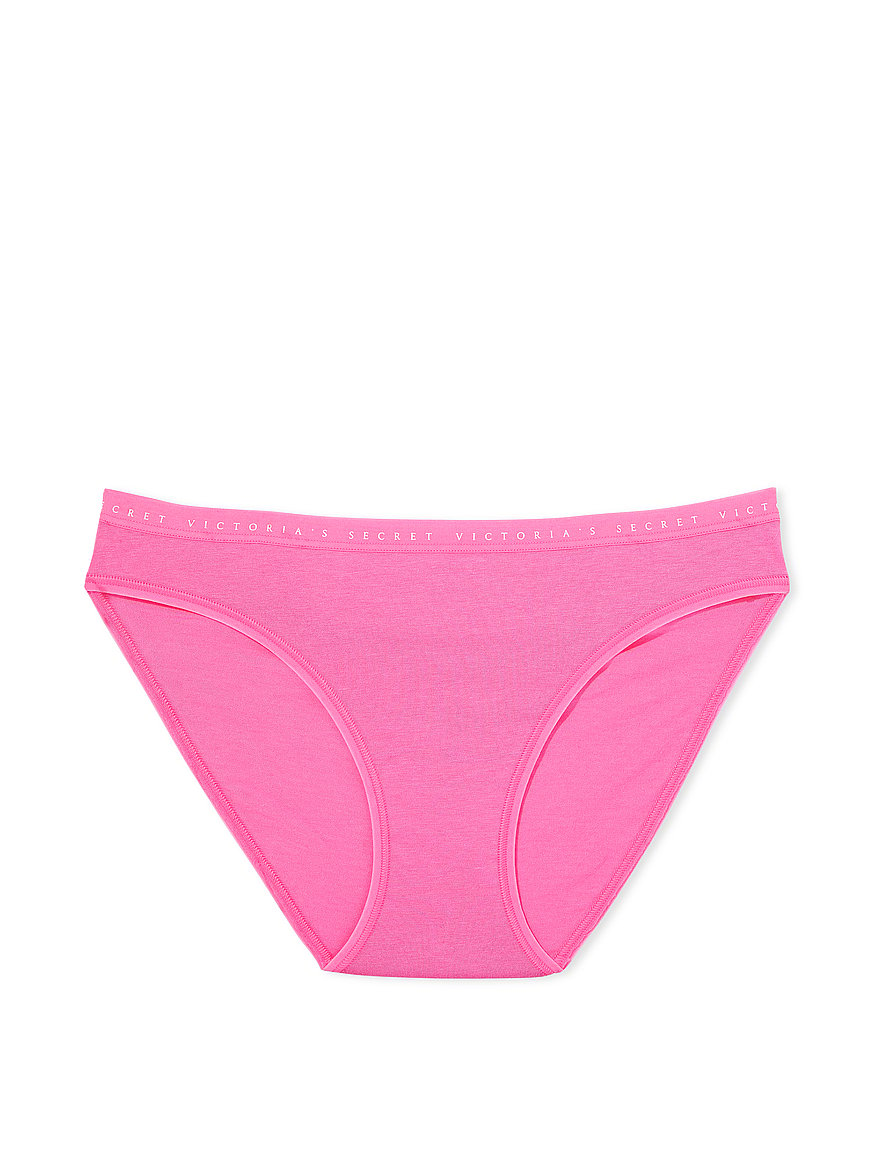Buy Ribbed Cotton Bikini Panty - Order Panties online 5000000008 - Victoria's  Secret US