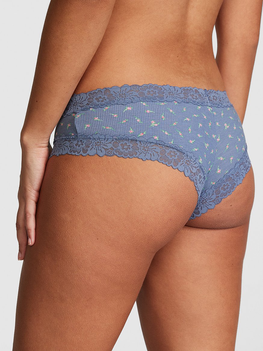 Buy Everyday Lace-Trim Cheekster Panty Online